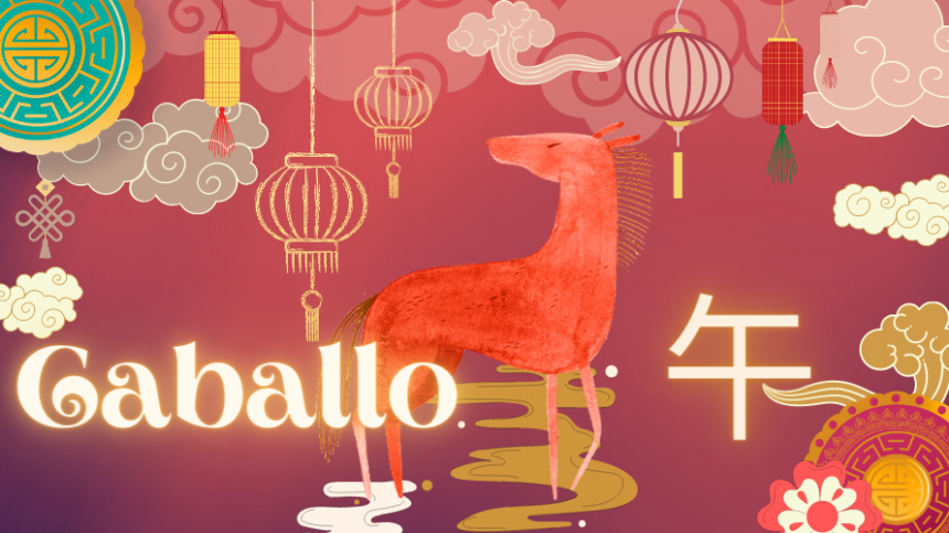 El caballo – 12 animales del zodiaco chino