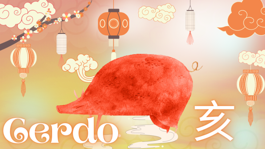 El Cerdo – 12 animales del zodiaco chino