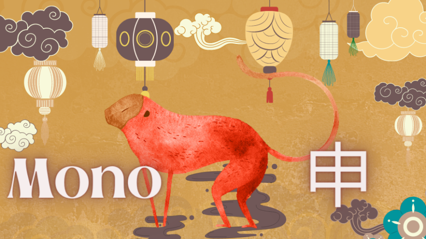 El mono – 12 animales del zodiaco chino